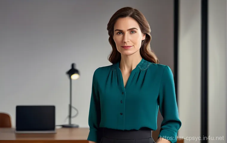 임상심리사 실무 일지 작성법 - Image Prompt 1: The Dedicated Clinician: Crafting the Patient's Narrative**